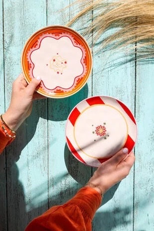 Plate Flower