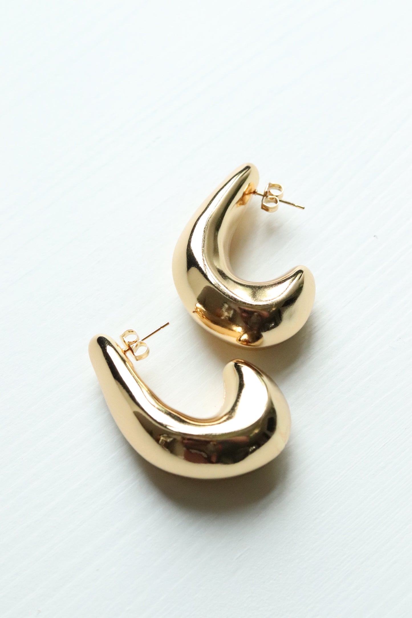 Ovale Chunky Oorbellen