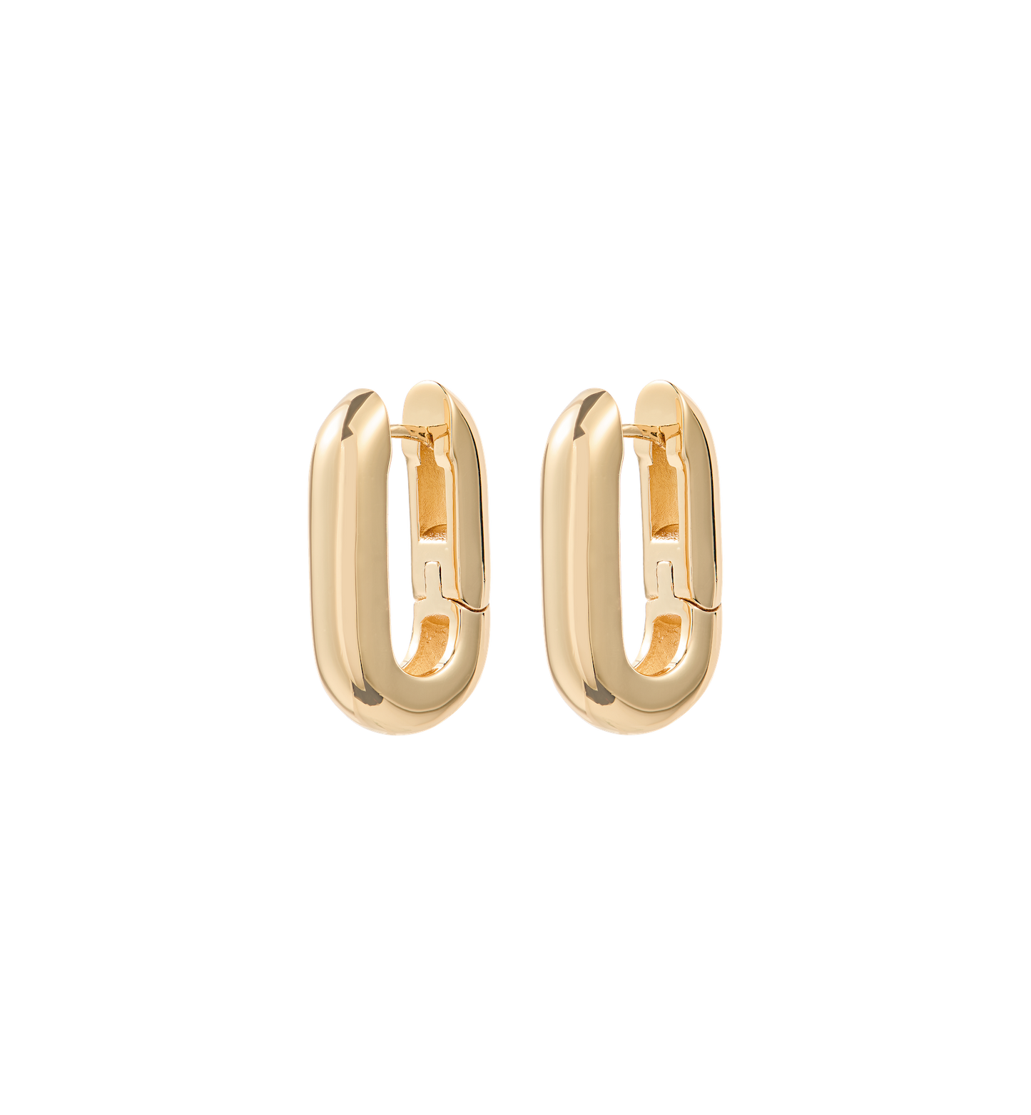 Cleo Hoop Earrings Gold and Silver