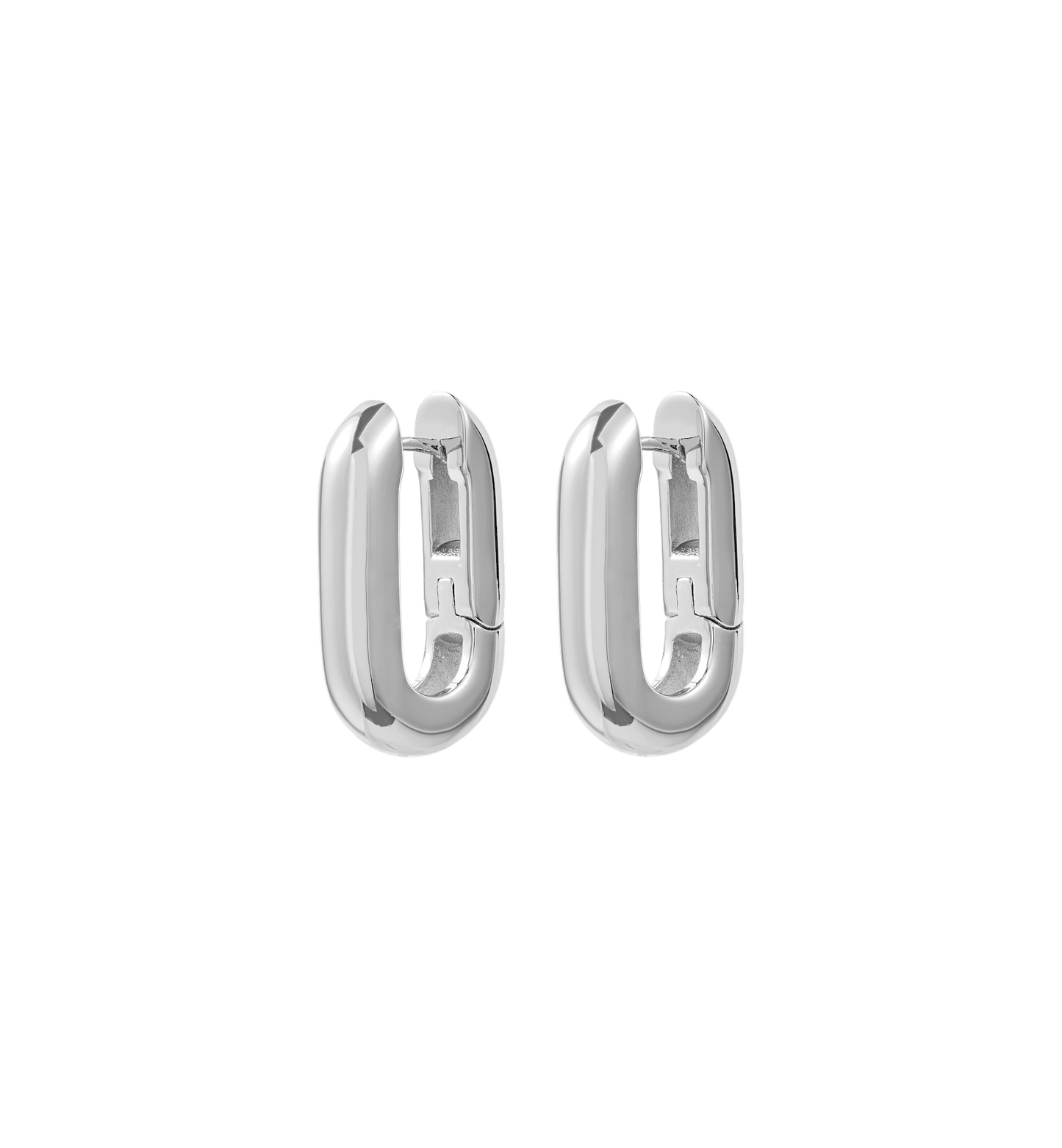 Cleo Hoop Earrings Gold and Silver