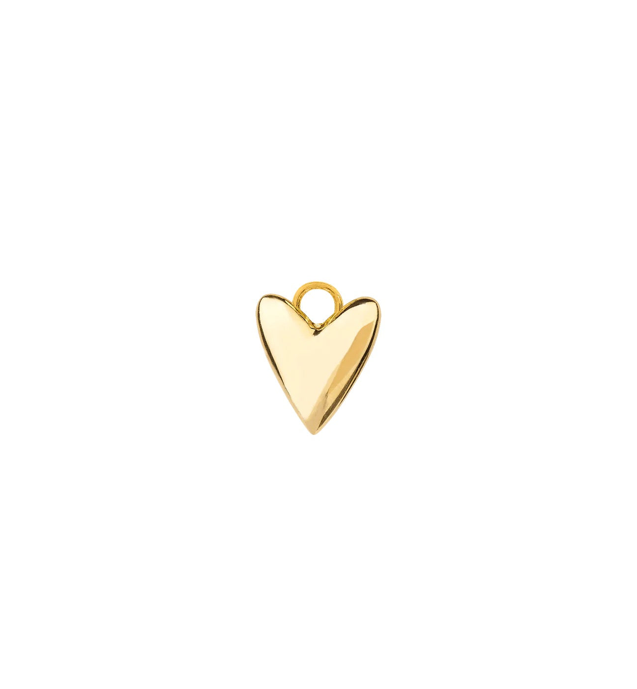 Golden Heart Charm
