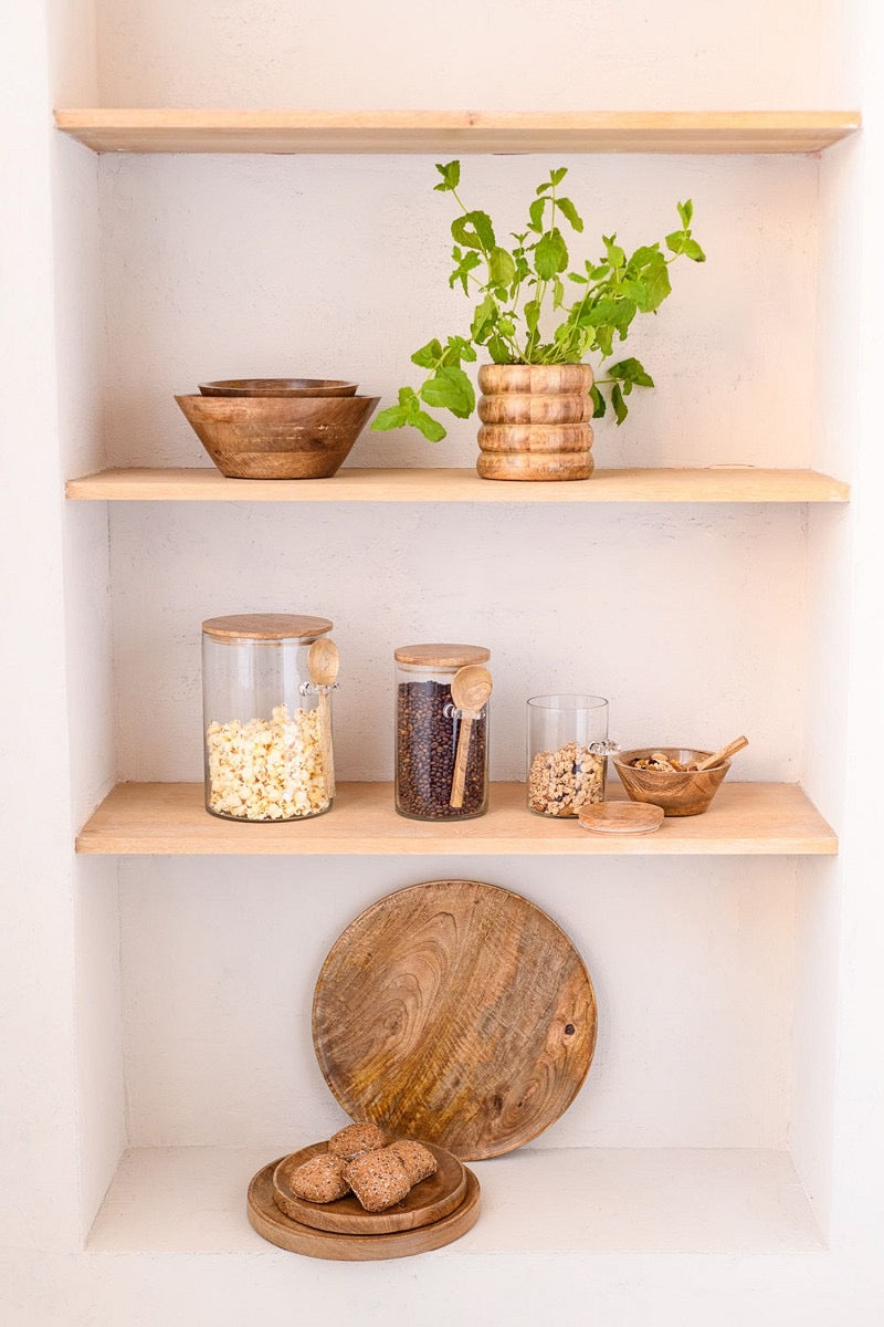 Houten Pot