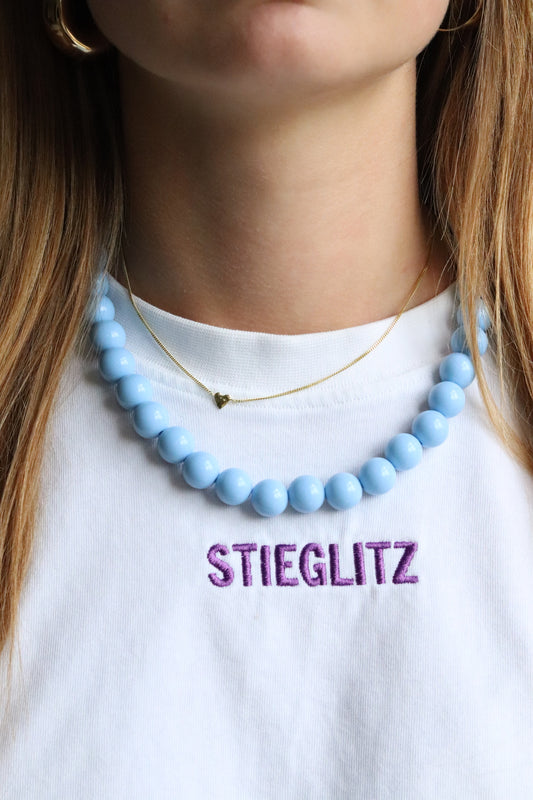 Bold Beads Ketting Blauw