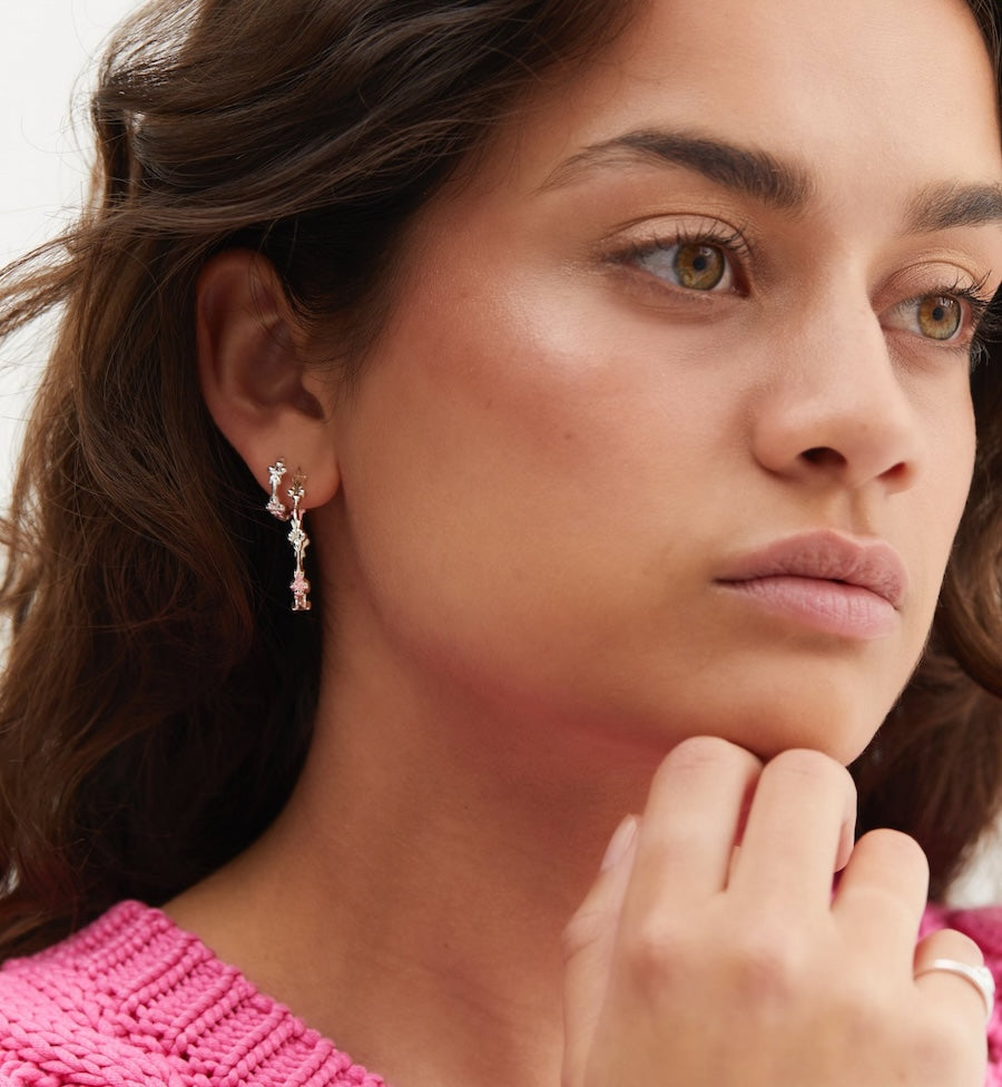 Eden Ring Earring Gold and Silver