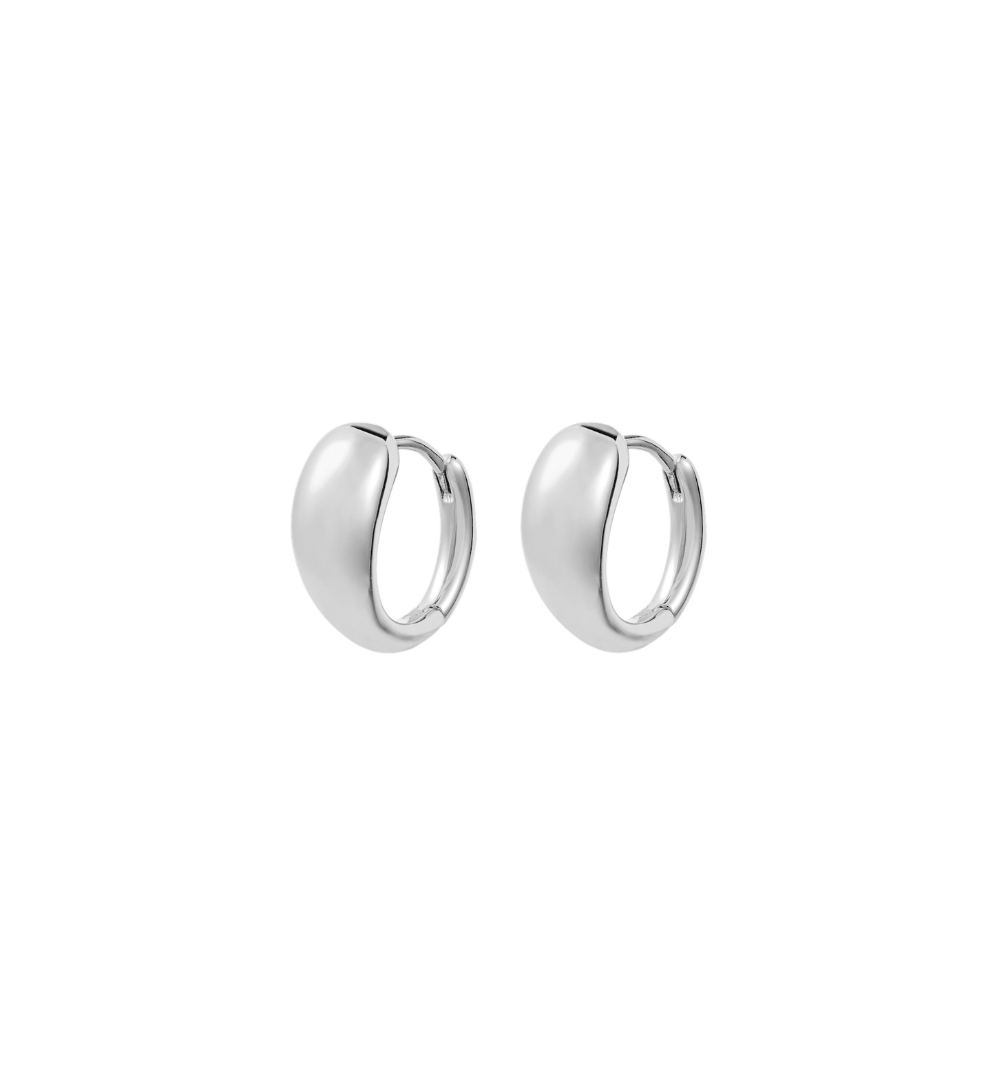 Juno Hoop Earrings Gold and Silver