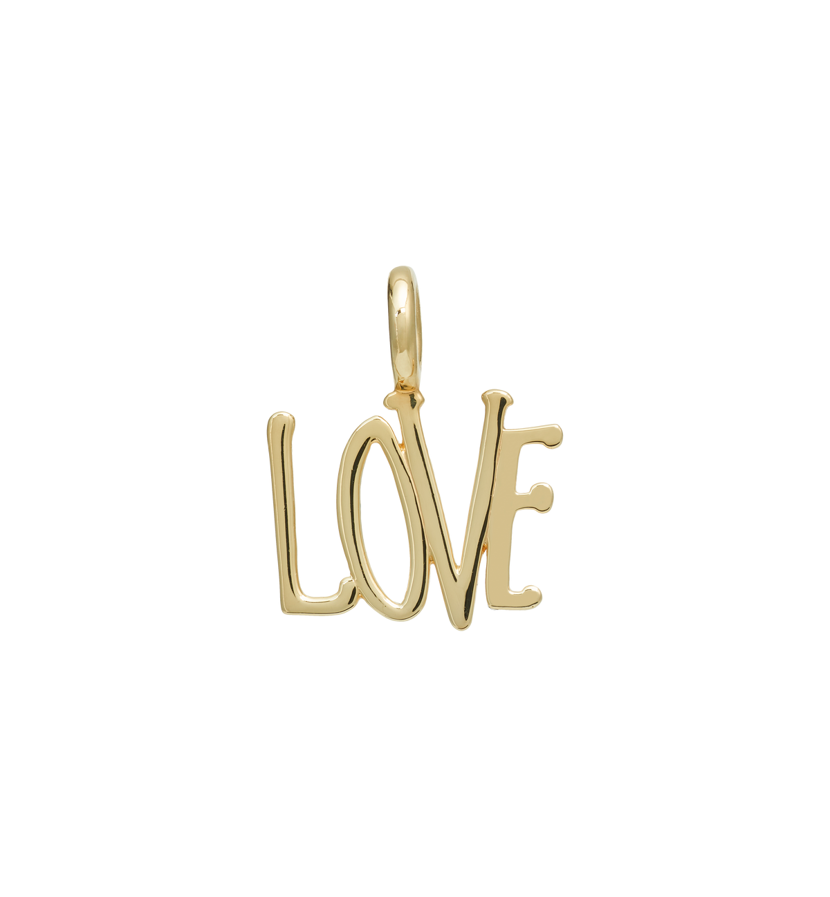 Anna + Nina Love Charm Goud