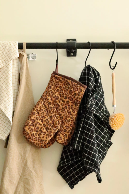 Leopard ovenwanten