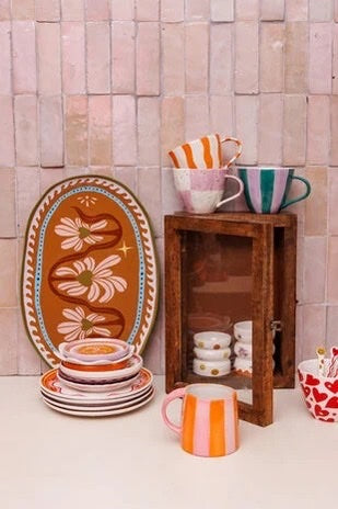 Mug Wavy Orange