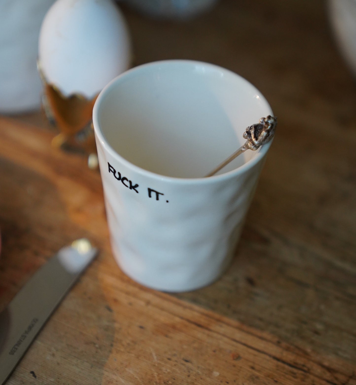 Fuck It Coffee Cup