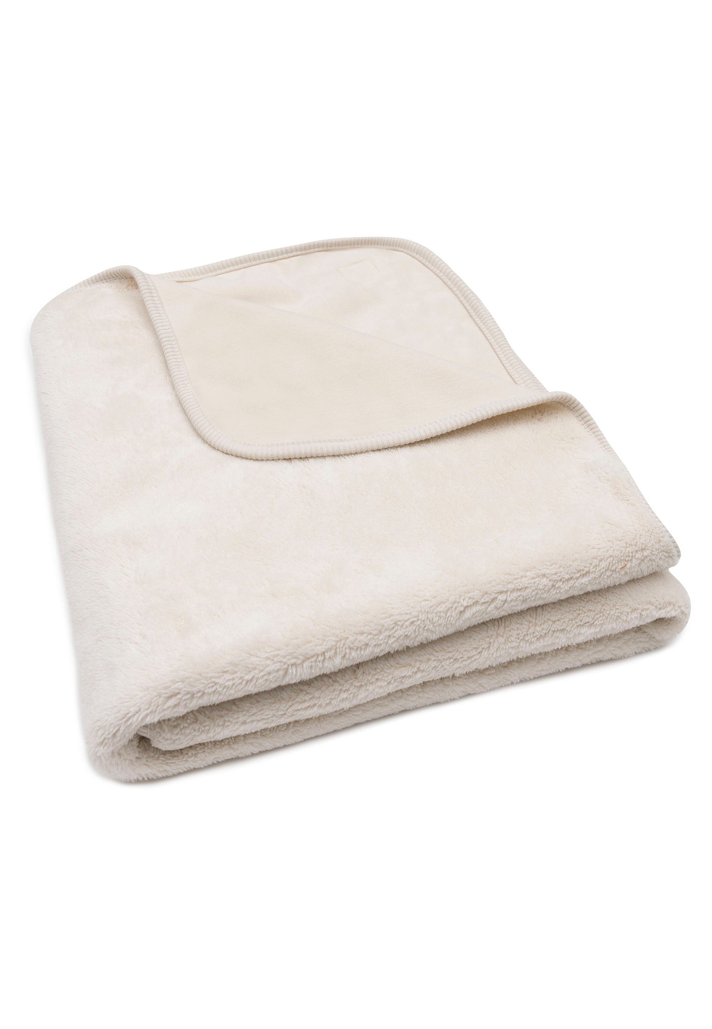 Deken Wieg 75x100cm Basic Jersey/Sherpa