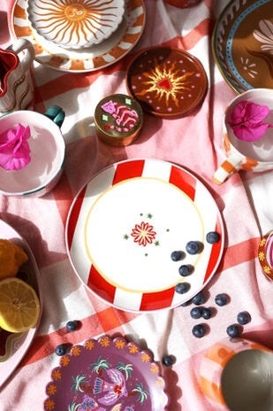 Plate Flower