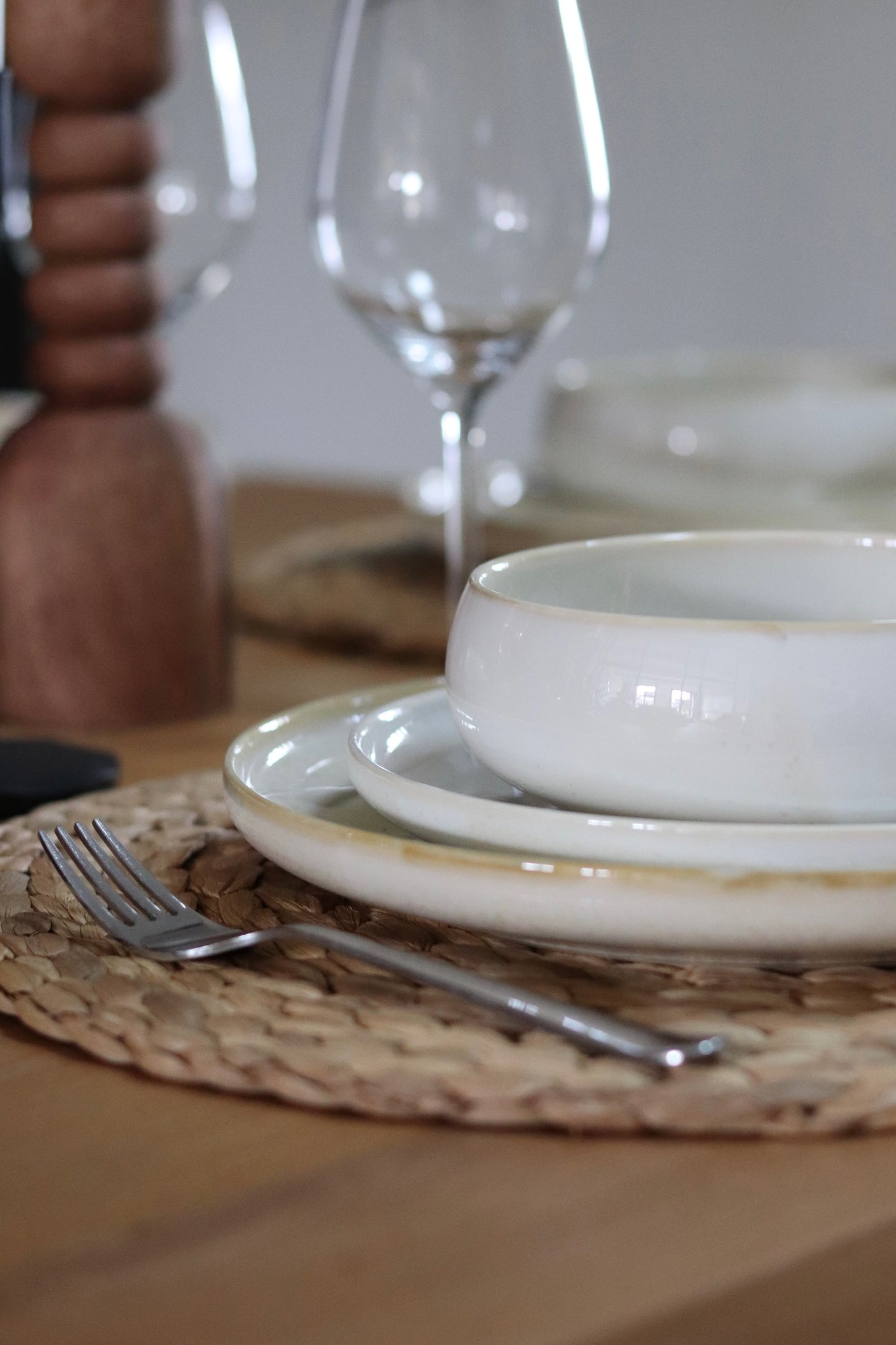 Dinerbord Nougat