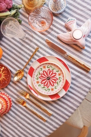 Serving Plate Flower
