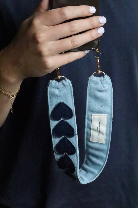 Telefoonkoord Love Denim
