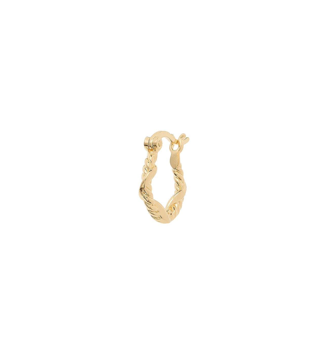 Single Corde Hoop Earring