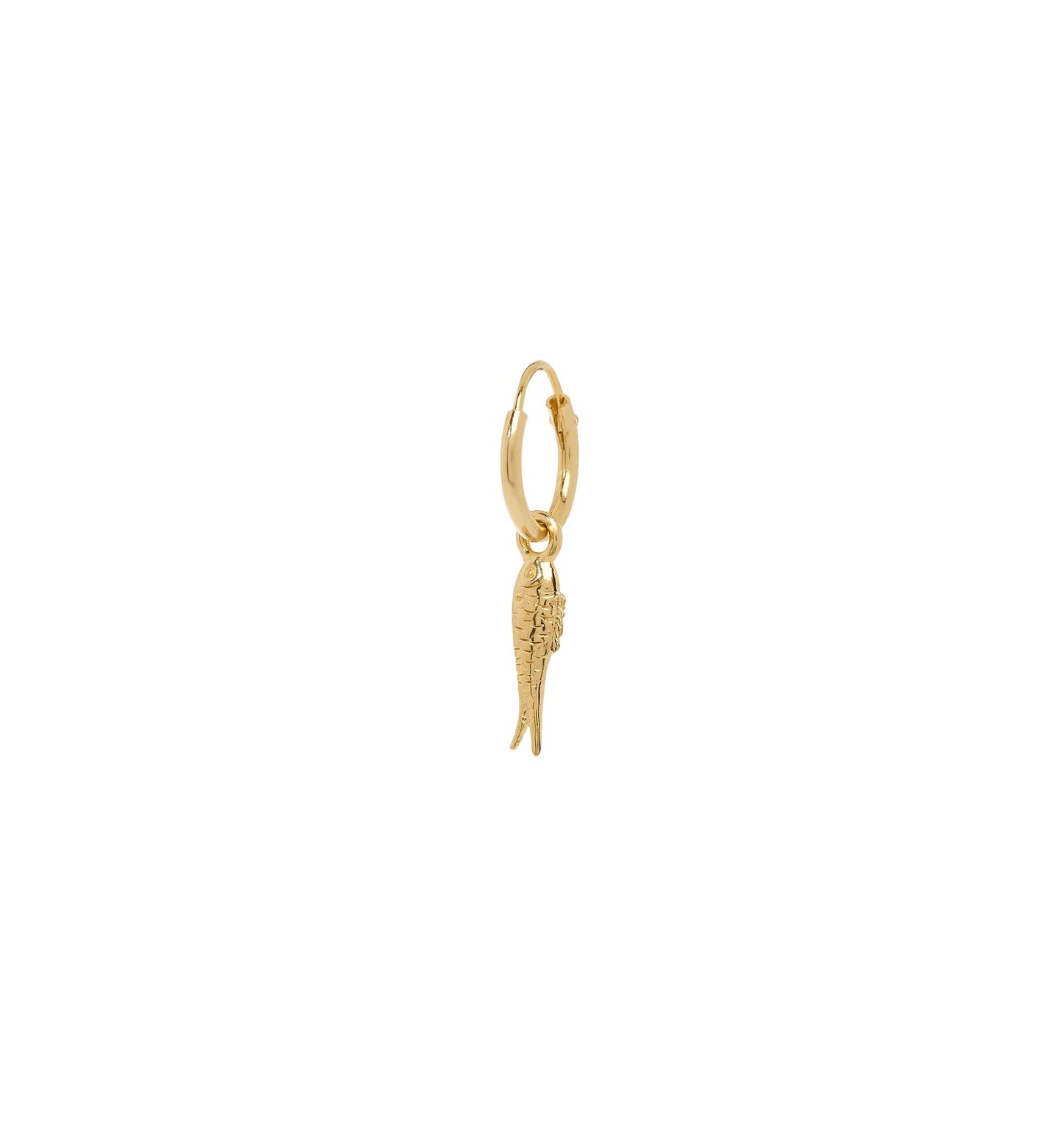 Single Sardine Ring Earring