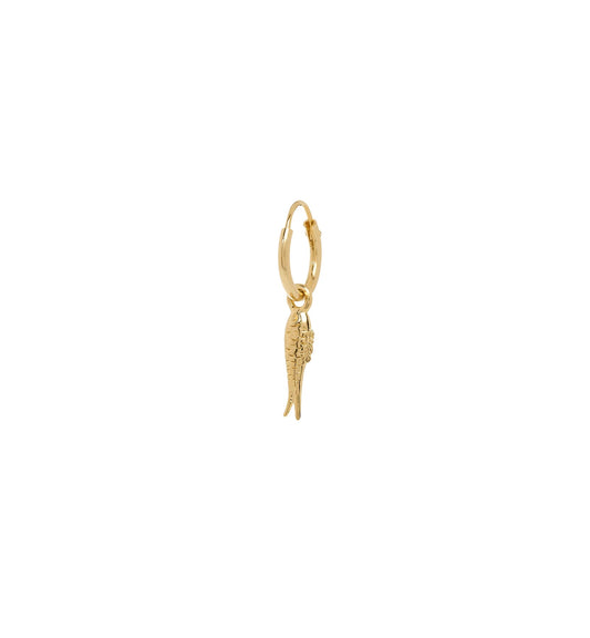Single Sardine Ring Earring