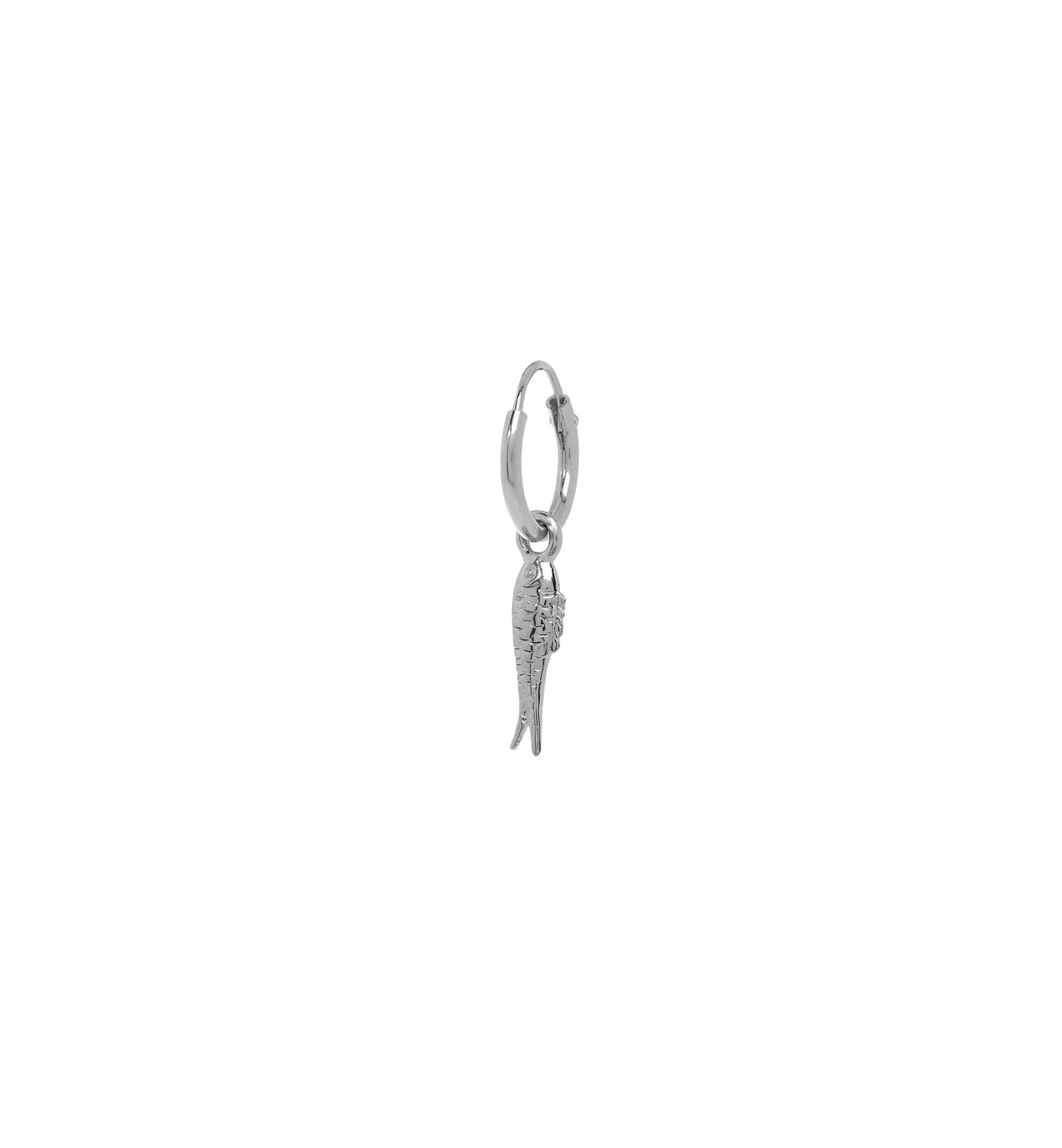 Single Sardine Ring Earring