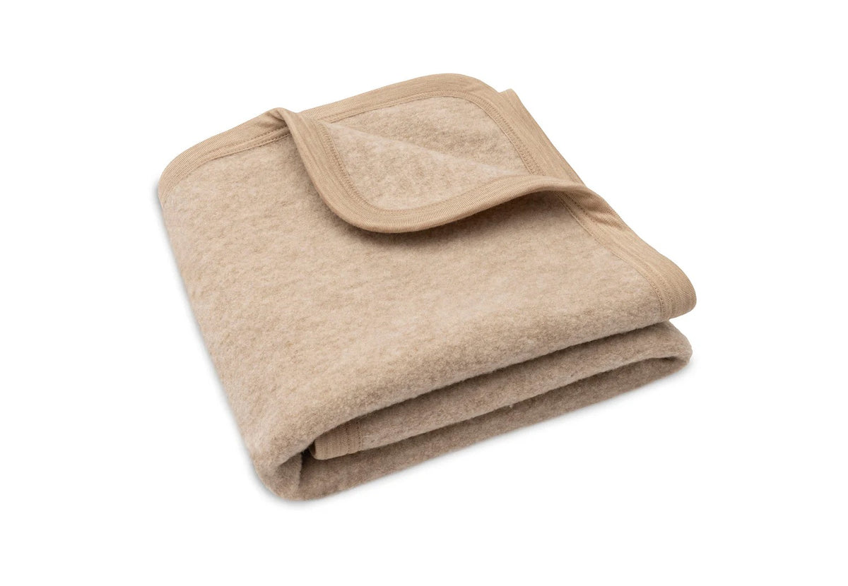 Jollein Deken Merino Wol Felted - Naturel