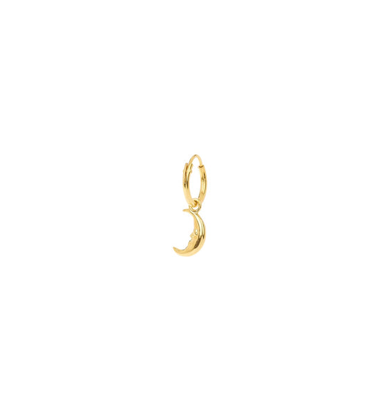 Single Luna Ring Earring