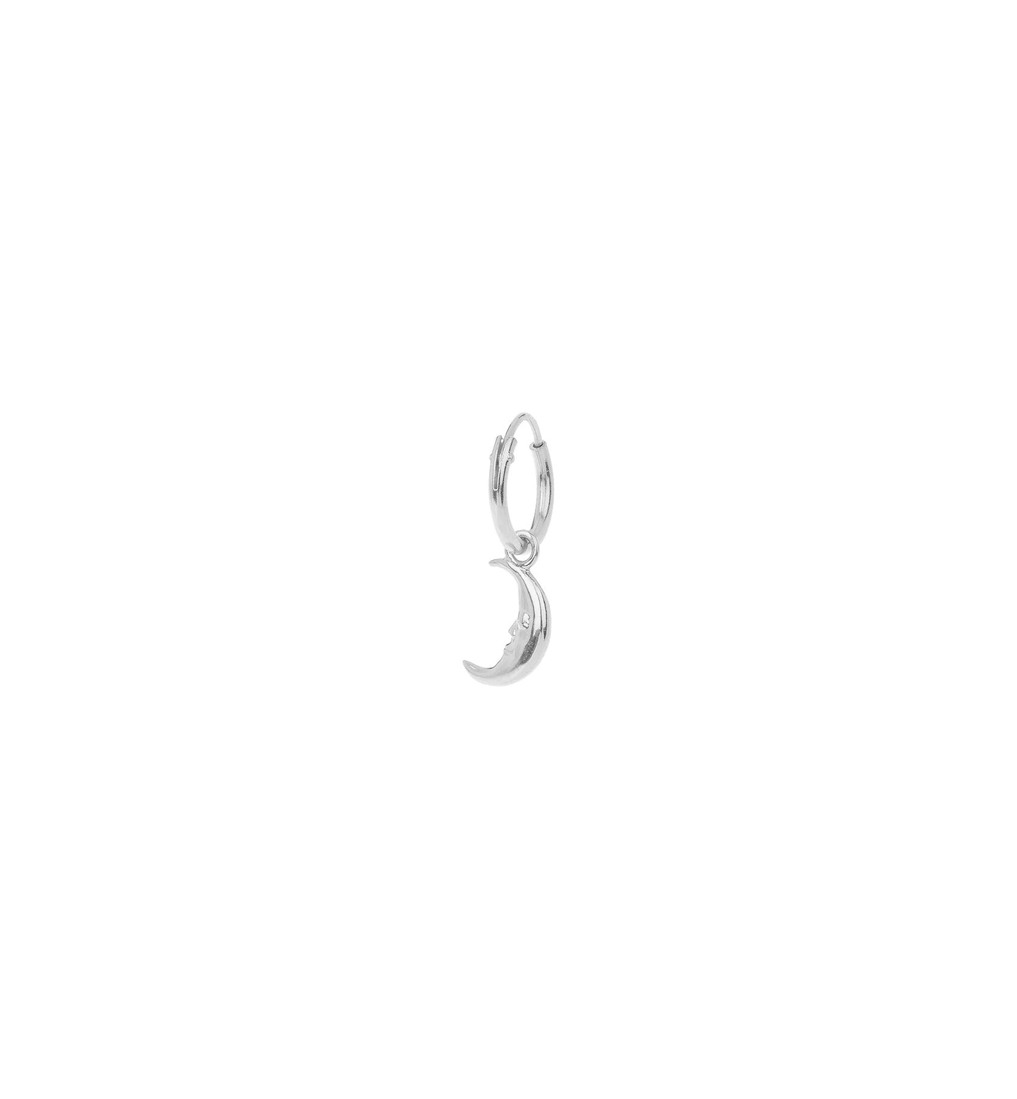 Single Luna Ring Earring