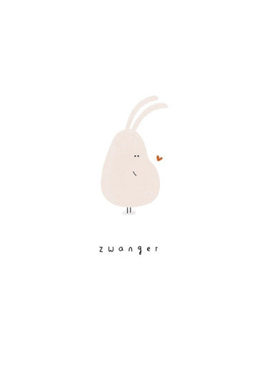Kaart Zwanger