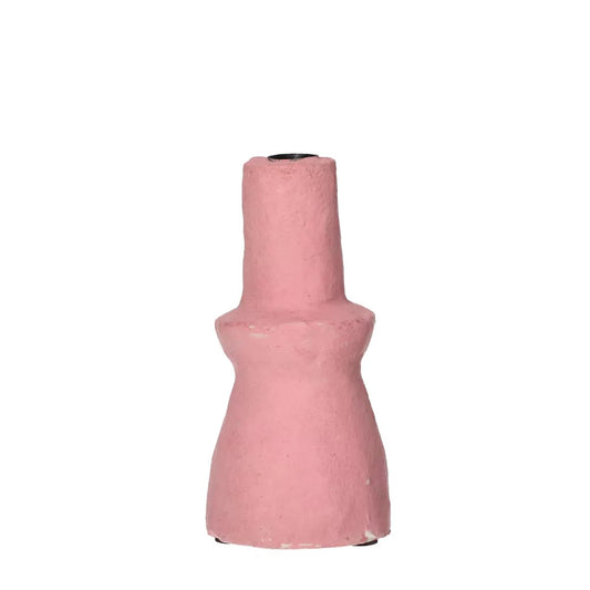 Kandelaar Papier Mâché Roze
