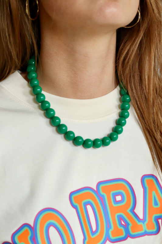 Bold Beads Ketting Groen