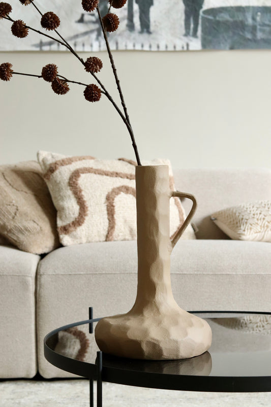 Vaas Pune Aluminium Beige