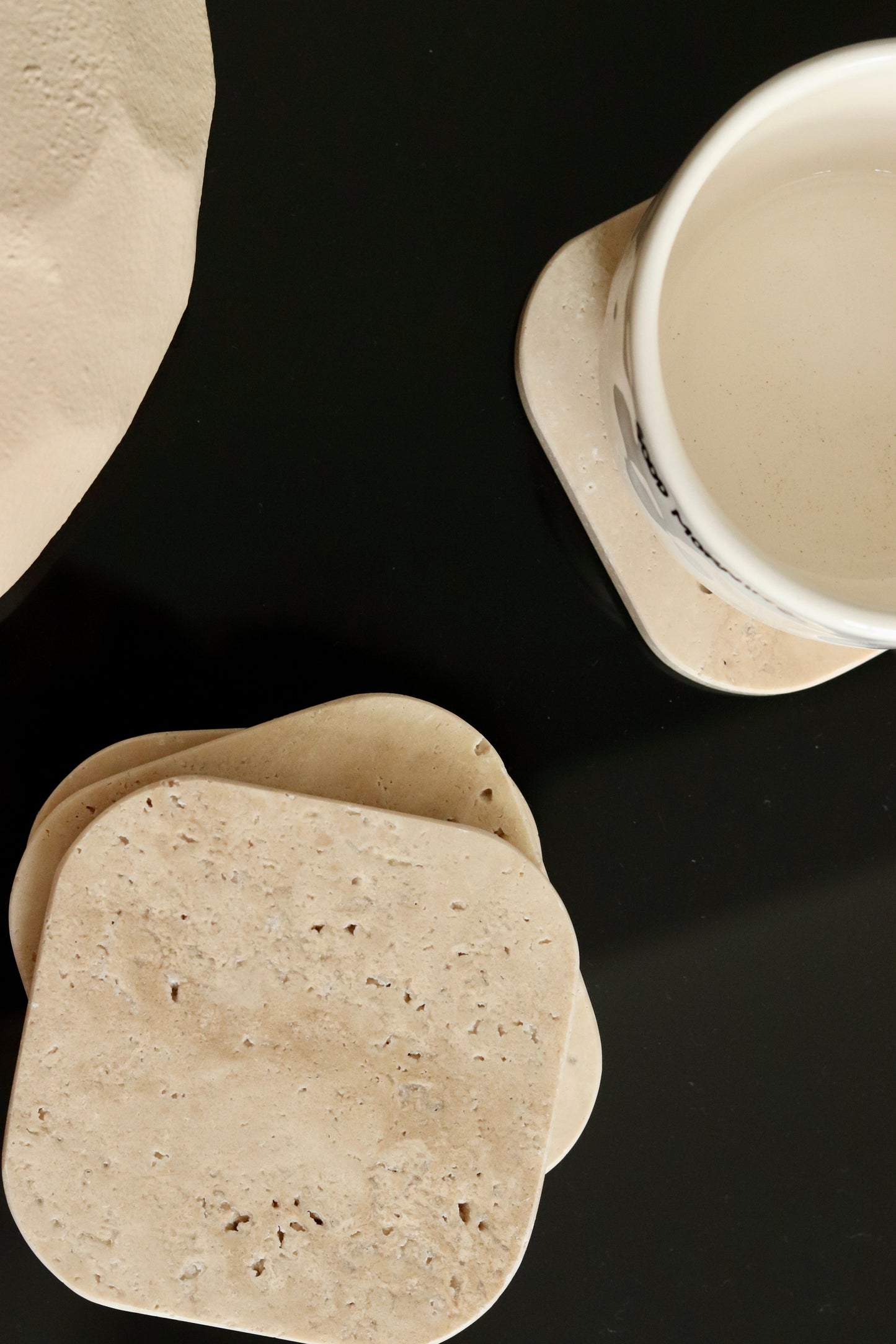 Onderzetters Travertine
