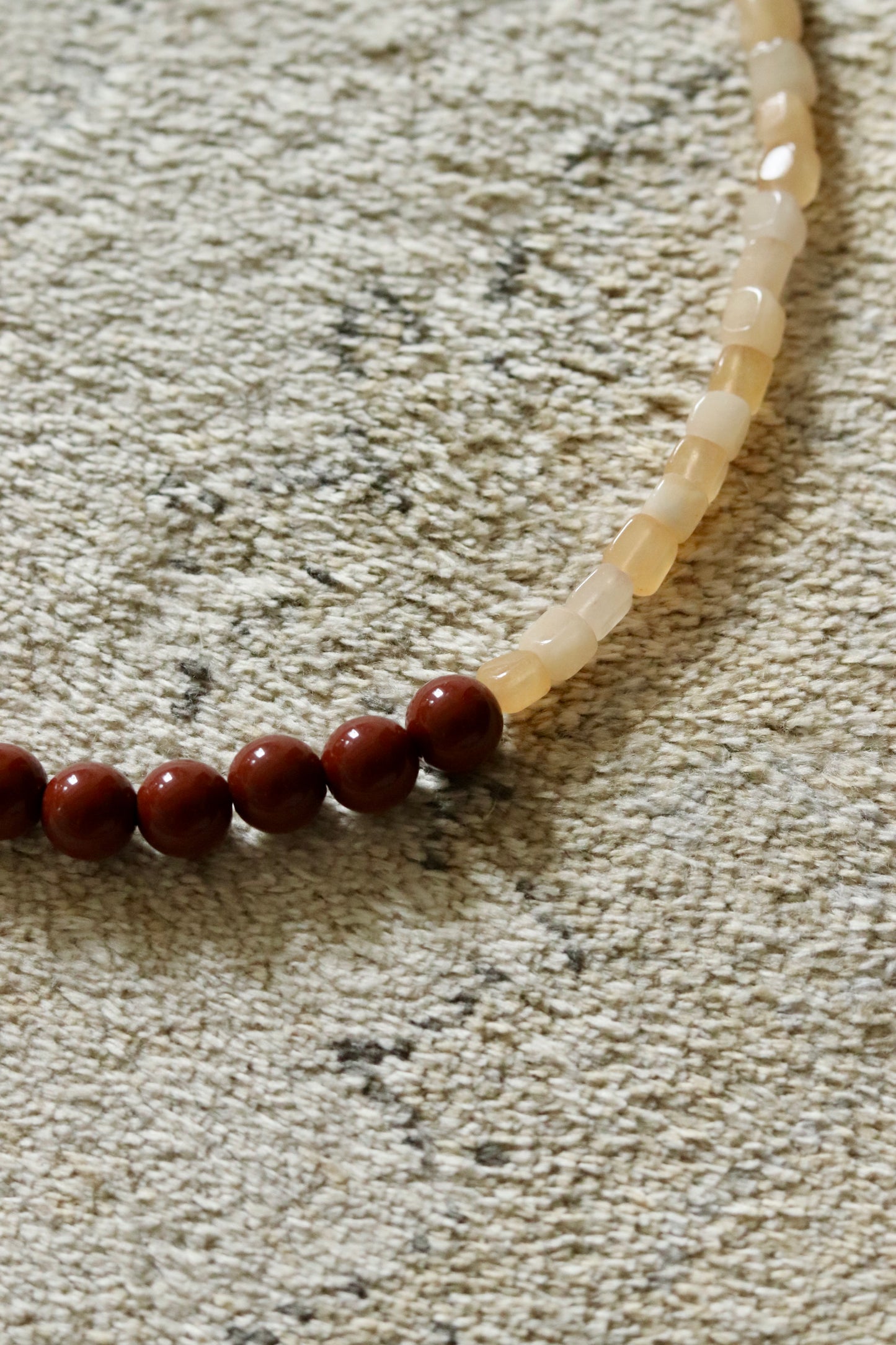 Ketting Bruin/Wit