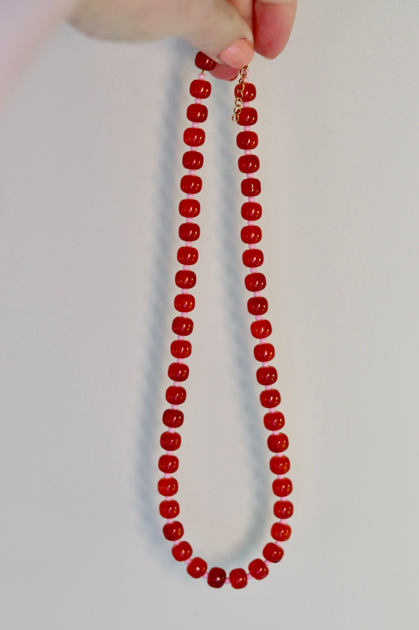 Ketting Rood/Roze