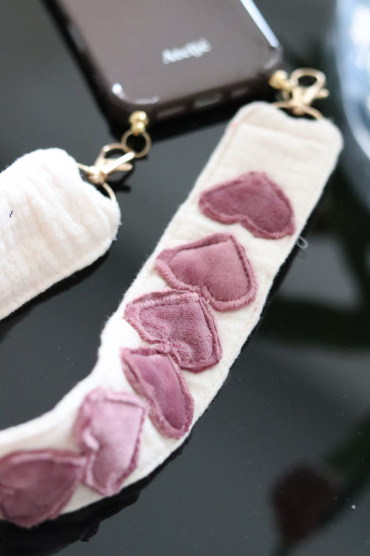 Telefoonkoord Love Purple