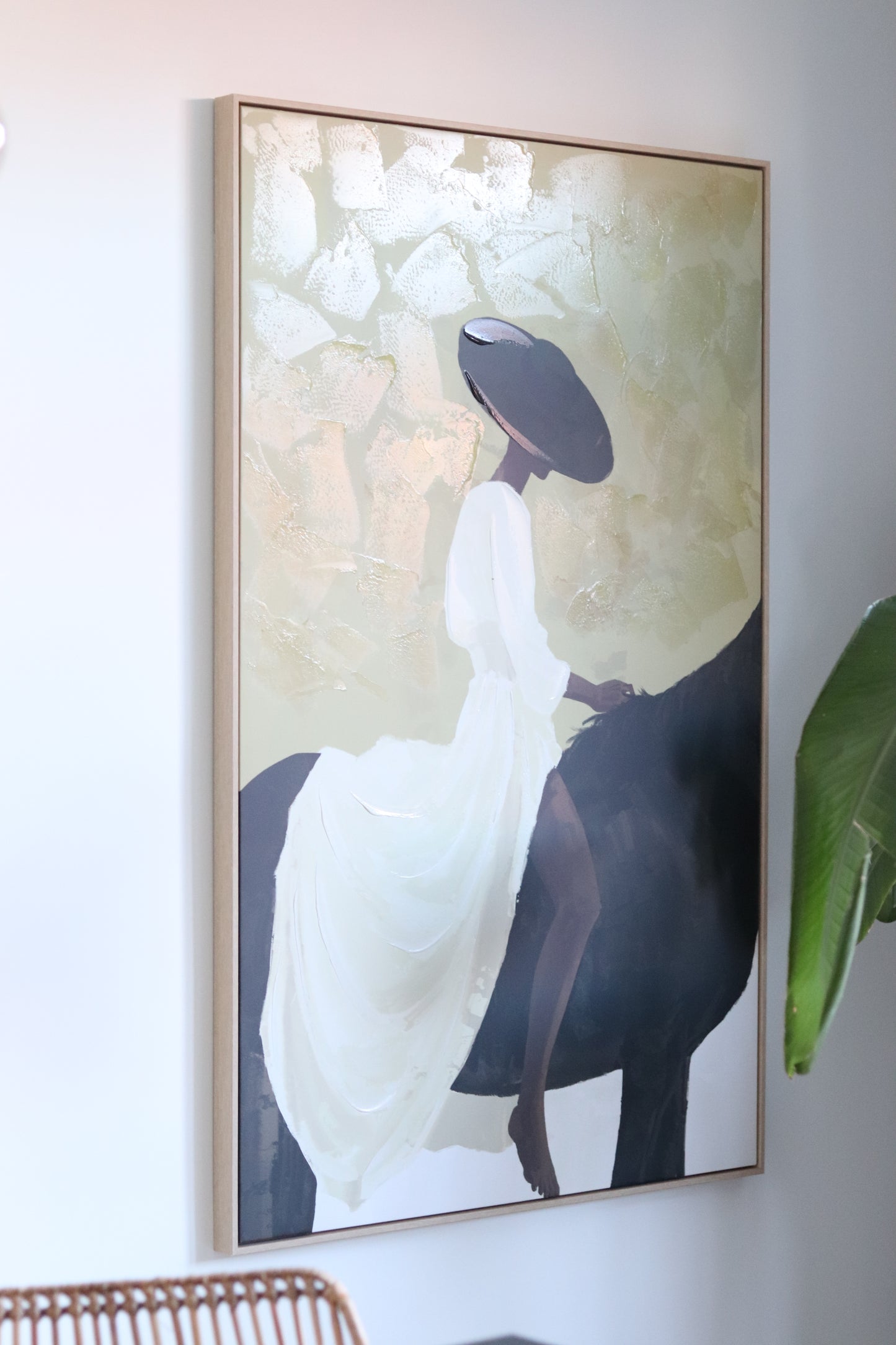 Schilderij Amazone