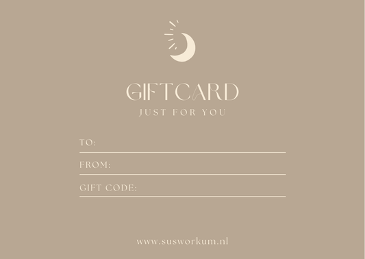 SUS fysieke giftcard 15 euro