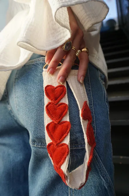 Telefoonkoord Love Off White