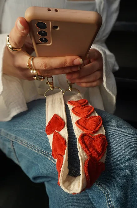 Telefoonkoord Love Off White